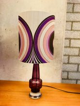 Load image into Gallery viewer, vintage kristallen lampvoet van Kosta, Zweden 1960 (395)