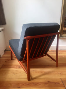 Easy Chair van Dux design door Alf Svensson rond 1955