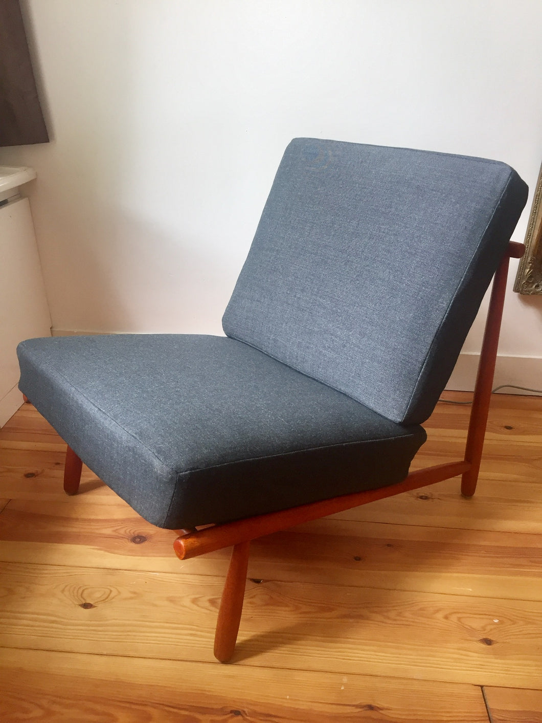 Easy Chair van Dux design door Alf Svensson rond 1955