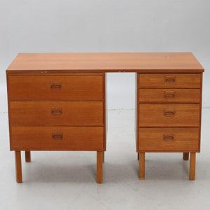 Vintage teak bureau .Zweden jaren 60 (22568)