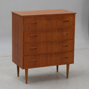 Vintage teak ladekastje, Zweden 1960 (#22576)