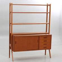 Load image into Gallery viewer, Vintage teak boekenkast  Zweden 1960 (413)