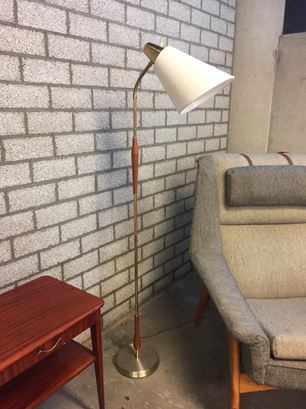 Vintage  vloerlamp, Zweden 1950
