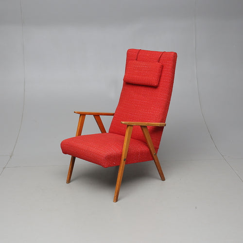 Vintage lounge stoel. Zweden jaren 60 (149)