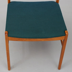 Vintage teak eetkamer stoelen
