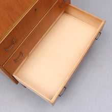Load image into Gallery viewer, Vintage teak bureau/ladenkastje, Zweden rond 1960