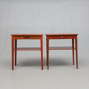 Vintage teak nachtkastjes