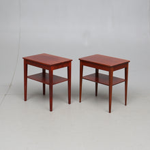 Load image into Gallery viewer, Vintage teak nachtkastjes