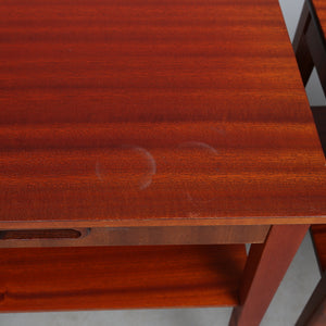 Vintage teak nachtkastjes