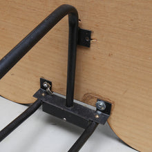 Load image into Gallery viewer, Vintage vloerlamp met teakhouten tafelblad ,Zweden 1960