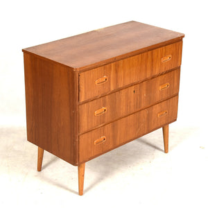 RELIVING.vintage teak ladenkastje ,Zweden 1960(290)