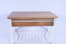 Load image into Gallery viewer, Vintage teak String  ophang nachtkastje, Zweden 1960 (341)