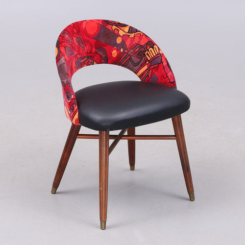 Vintage teak design stoel, Zweden 1950 (#365)