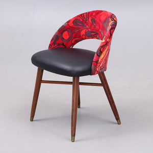 Vintage teak design stoel, Zweden 1950 (#365)