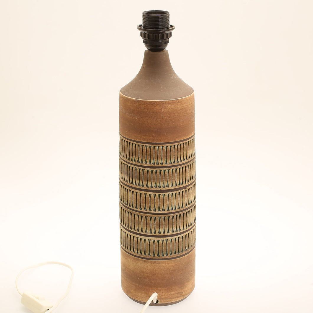 Vintage keramiek lampvoet ,Zweden 1960(381)