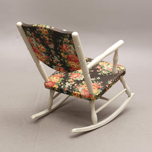 Vintage schommelstoel Zweden 1950 (#22521)