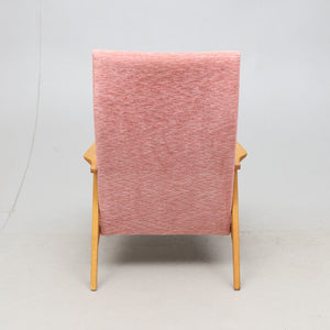 Vintage lounge stoel. Hjaco Mobler ,Zweden jaren 60 (22604)