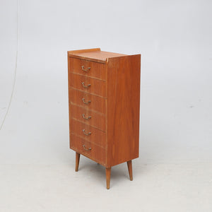 Vintage teak ladekastje, Zweden 1960 (#22593)