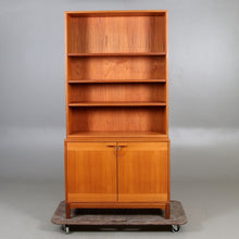 Load image into Gallery viewer, Vintage teak boekenkast , Zweden 1960 (22539)