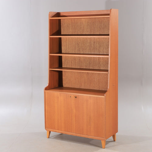 Vintage teak boekenkast , Zweden 1960 (22533)