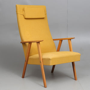 Vintage lounge stoel. Zweden jaren 60 (22599)