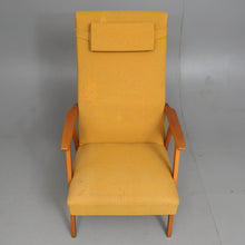 Load image into Gallery viewer, Vintage lounge stoel. Zweden jaren 60 (22599)
