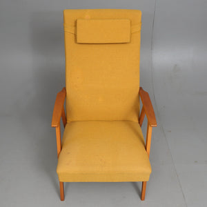 Vintage lounge stoel. Zweden jaren 60 (22599)