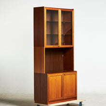 Load image into Gallery viewer, Vintage teak boekenkast 2 delen, Zweden 1960 (#22583)